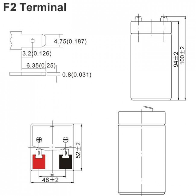 Μπαταρία Μολύβδου Κλειστού Τύπου 4V 4.5Ah ULTRACELL
