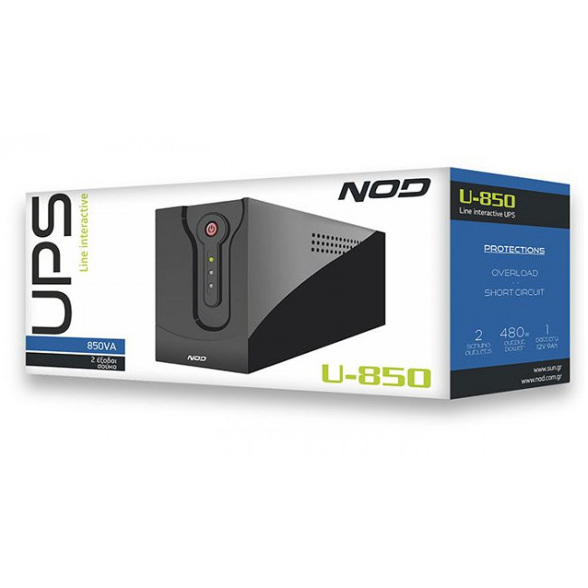 Ups Line Interactive 850VA-480W NOD-U850