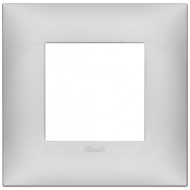 Πλαίσιο 2 Στοιχείων Ασημί 09662.21 Neve VIMAR