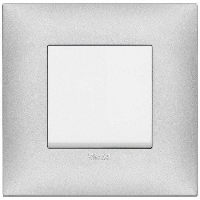 Πλαίσιο 2 Στοιχείων Ασημί 09662.21 Neve VIMAR