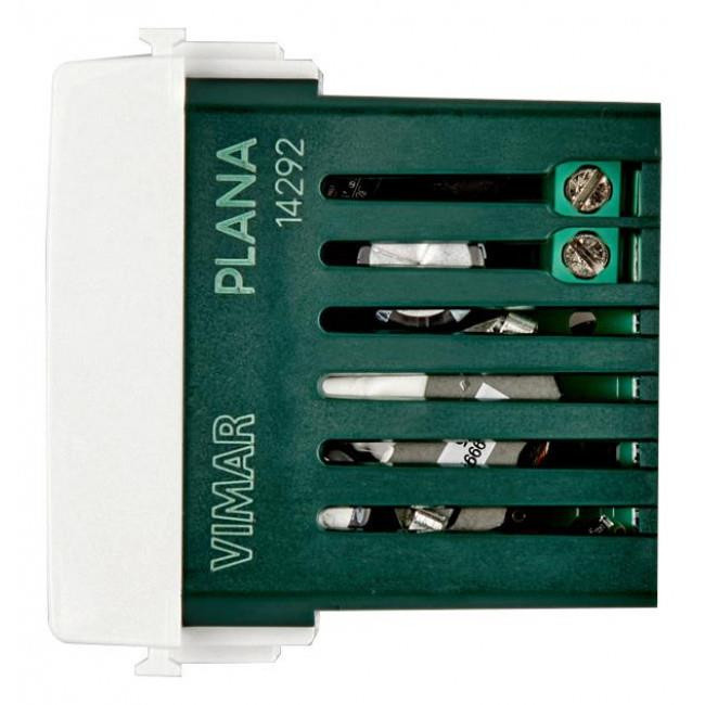 Πρίζα Φόρτισης USB TypeA 1 Στοιχείου Λευκό Plana 14292 VIMAR