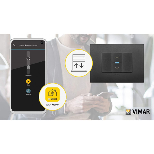 Μηχανισμός IoT Ρολλών 1 Στοιχείου 14594.0 Plana VIMAR