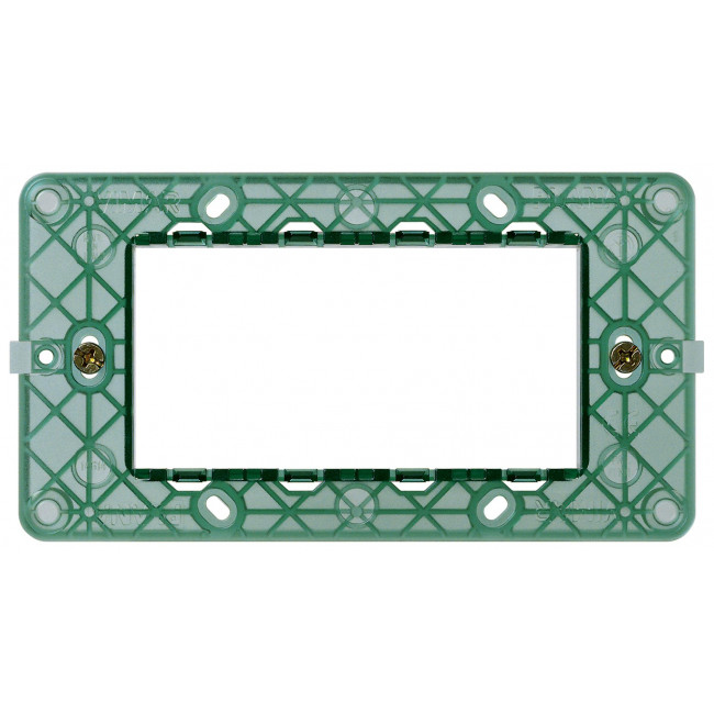 Βάση 4 Στοιχείων Για Στήριξη Με Βίδες Plana 14614 VIMAR