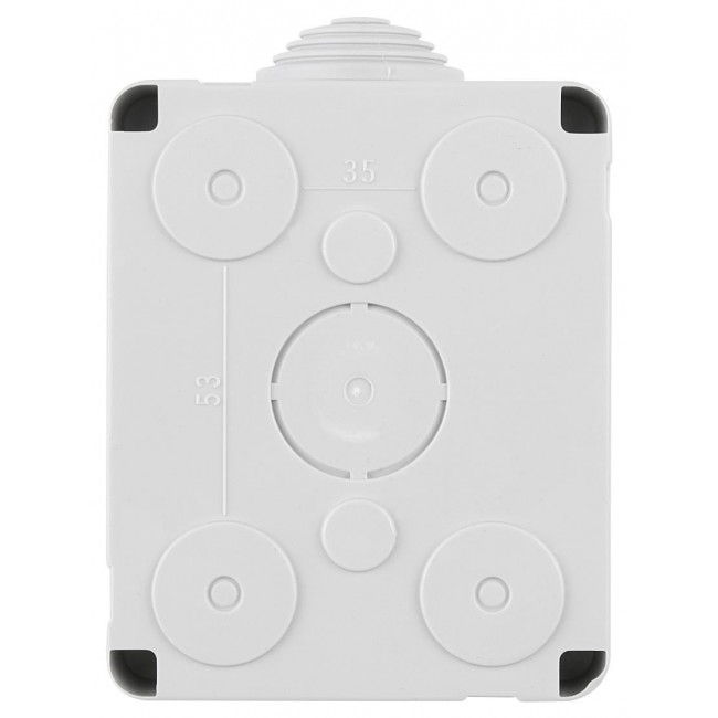 Κουτί Επίτοιχο 1 Στοιχείου Γκρι IP40 14801 VIMAR