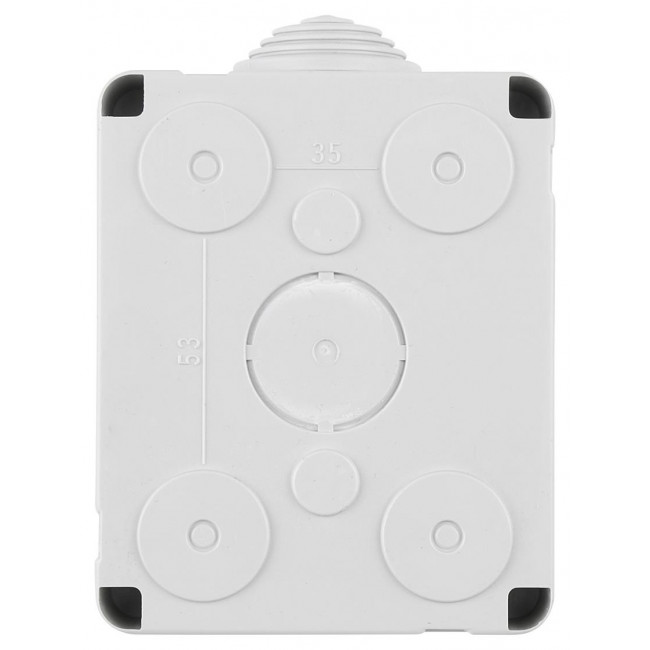 Κουτί Επίτοιχο 1 Στοιχείου Γκρι IP55 14901 VIMAR