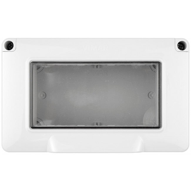 Κουτί Επίτοιχο 4 Στοιχείων Γκρι IP55 14904 VIMAR