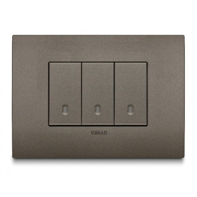 Διακόπτης A/R 1 Στοιχείου Metal Arke 19004.M VIMAR
