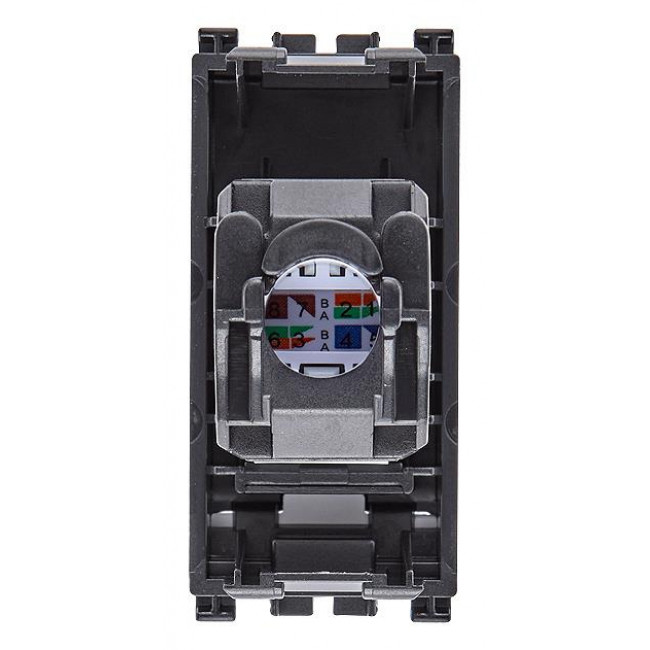 Πριζα Δικτύου RJ45 Cat.5e UTP 1 Στοιχείου Γκρί Arke 19339.11 VIMAR