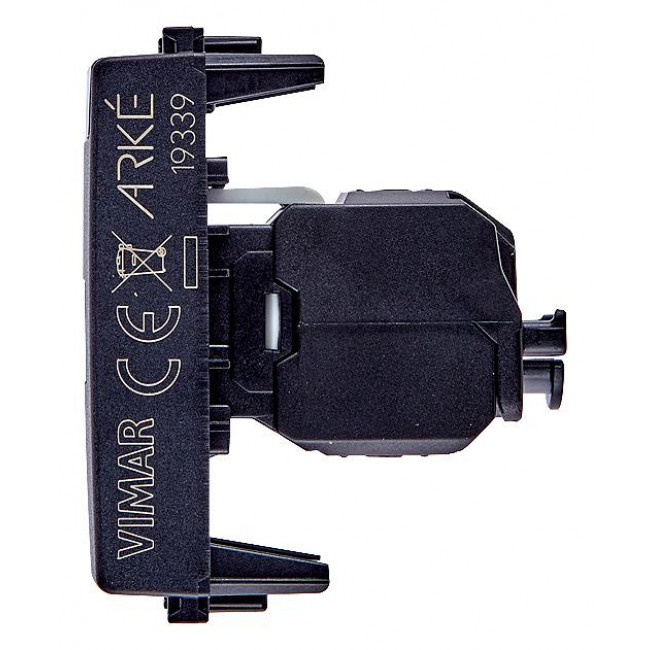 Πριζα Δικτύου RJ45 Cat.6 UTP 1 Στοιχείου Γκρί Arke 19339.13 VIMAR