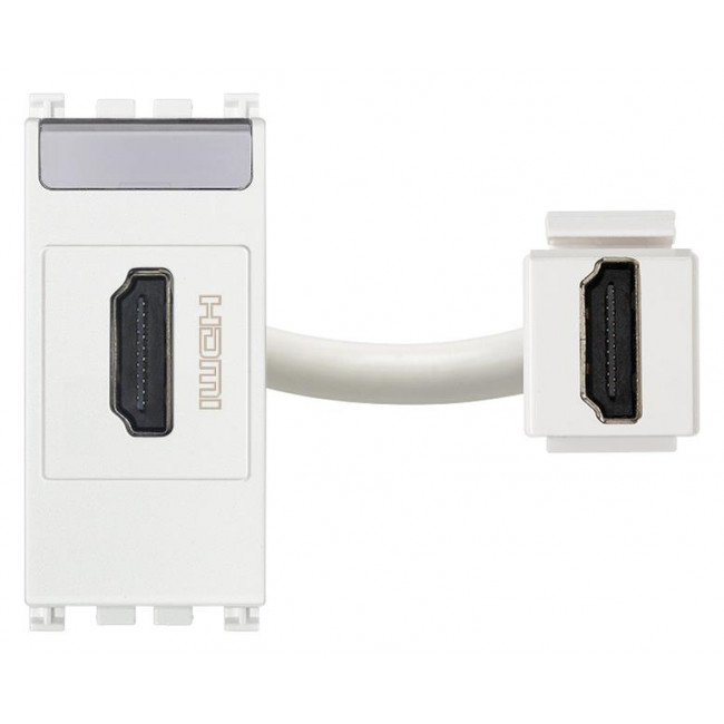 Πρίζα HDMI 1 Στοιχείου Λευκό Arke 19346.B VIMAR