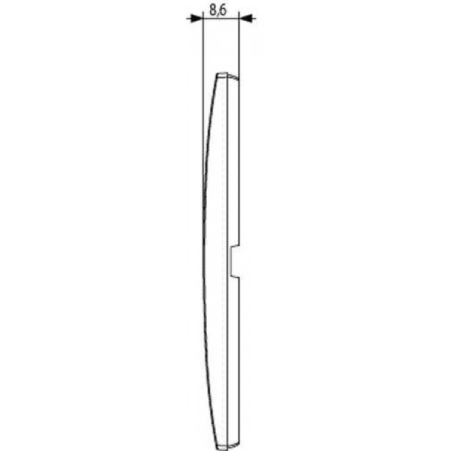 Πλαίσιο 7 Στοιχείων Μαύρο 19657.71 Arke VIMAR