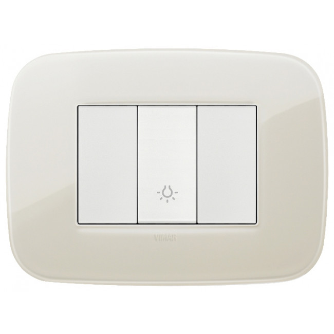 Πλαίσιο 3 Στοιχείων Λευκό Φίλντισι 19683.67 Arke VIMAR