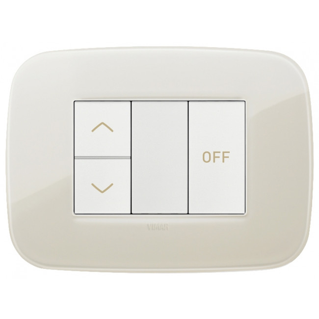 Πλαίσιο 3 Στοιχείων Λευκό Φίλντισι 19683.67 Arke VIMAR