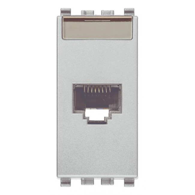 Πριζα Δικτύου RJ45 Cat.6A UTP 1 Στοιχείου Next Eikon 20339.15.N VIMAR