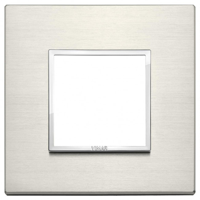 Πλαίσιο 2 Στοιχείων Τιτάνιο 21642.08 Eikon Evo VIMAR