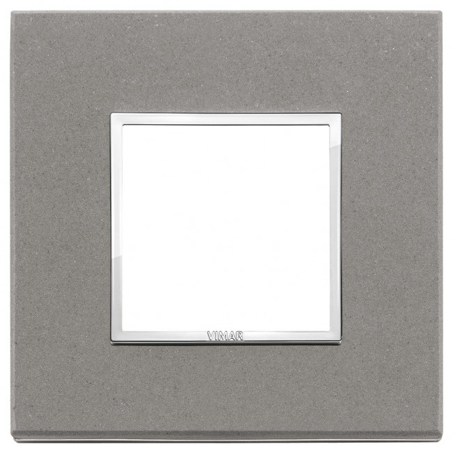 Πλαίσιο 2 Στοιχείων Γκρι 21642.53 Eikon Evo VIMAR
