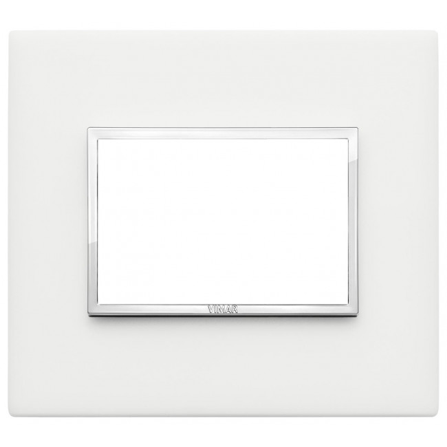 Πλαίσιο 3 Στοιχείων Λευκό Corian® 21653.41 Eikon Evo VIMAR