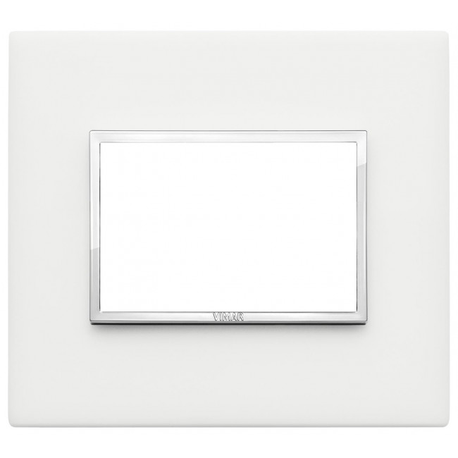 Πλαίσιο 3 Στοιχείων Λευκό Corian® 21653.41 Eikon Evo VIMAR