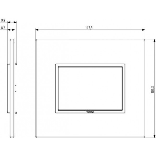 Πλαίσιο 3 Στοιχείων Χρυσό 21653.G09 Eikon Evo VIMAR