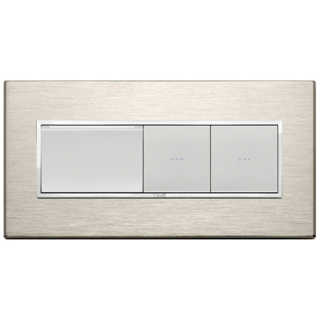 Πλαίσιο 7 Στοιχείων Μπρονζέ 21657.04 Eikon Evo VIMAR