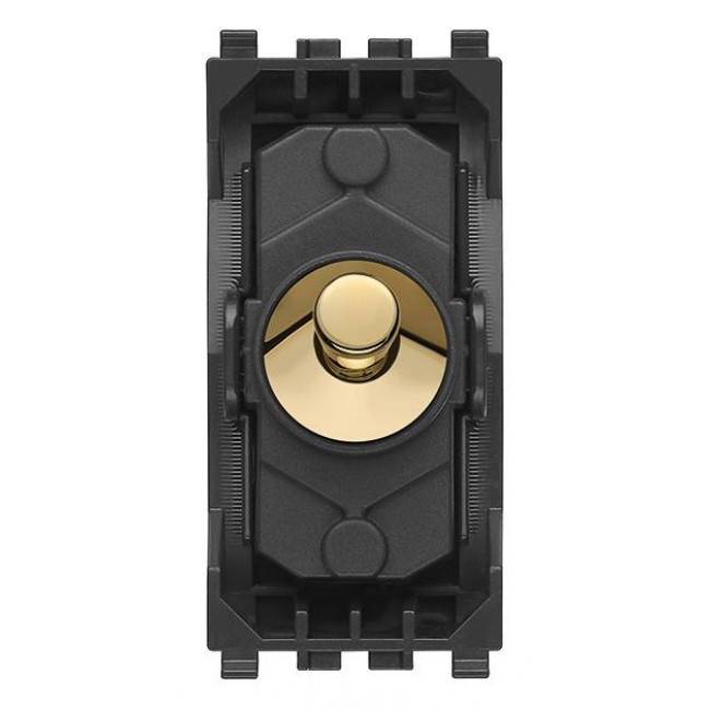 Μπουτόν Ρολλών Vintage 1 Στοιχείου Χρυσό Eikon 22061.82 VIMAR