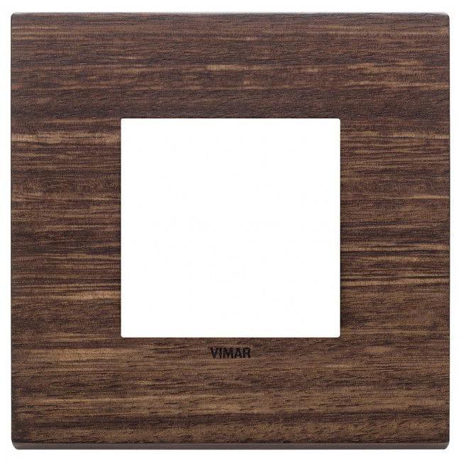 Πλαίσιο 2 Στοιχείων Καφέ Ευκάλυπτος 22642.33 Eikon EXE VIMAR