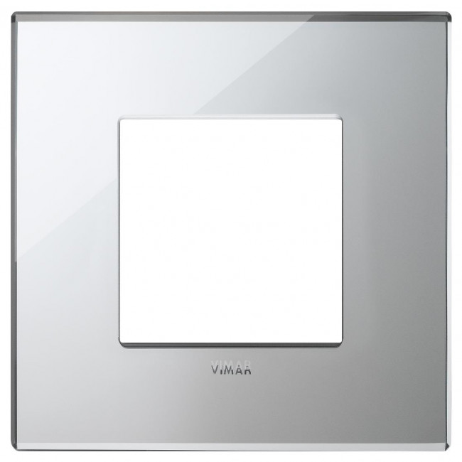 Πλαίσιο 2 Στοιχείων Ασημί 22642.75 Eikon EXE VIMAR
