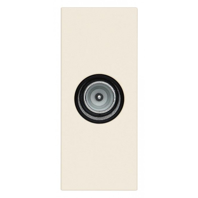 Πρίζα TV/RD/SAT Διέλευσης 1 Στοιχείου Μπεζ Linea 30300.10C VIMAR