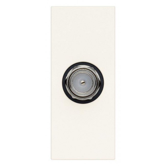 Πρίζα TV/RD/SAT Type F 1 Στοιχείου Λευκό Linea 30318.B VIMAR