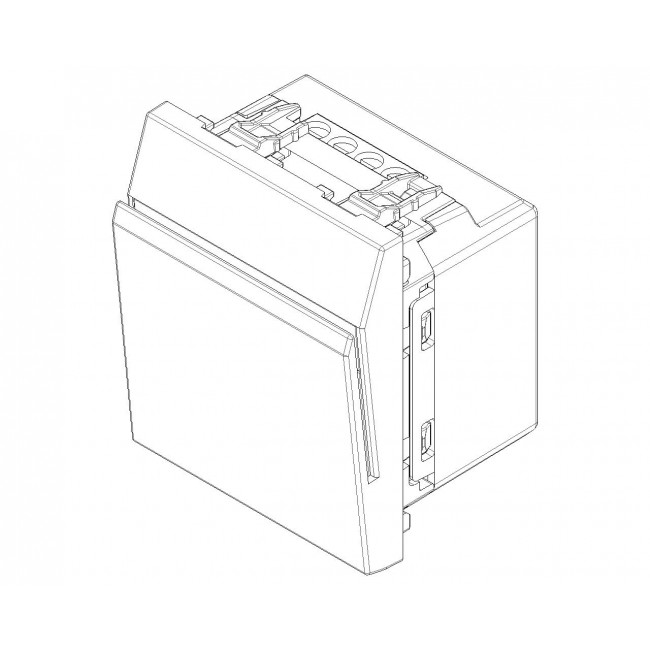 Καρτοδιακόπτης 2 Στοιχείων Μαύρο Linea 30403.G VIMAR