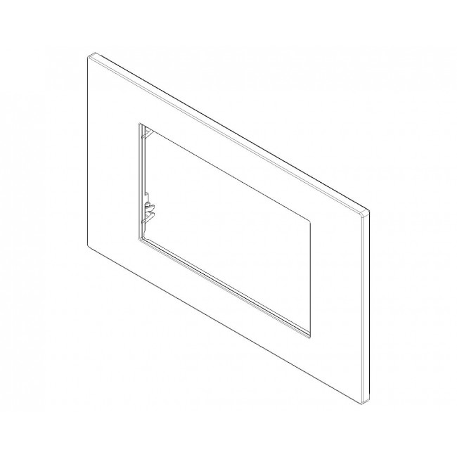 Πλαίσιο 4 Στοιχείων Inox Linea 30654.72 VIMAR