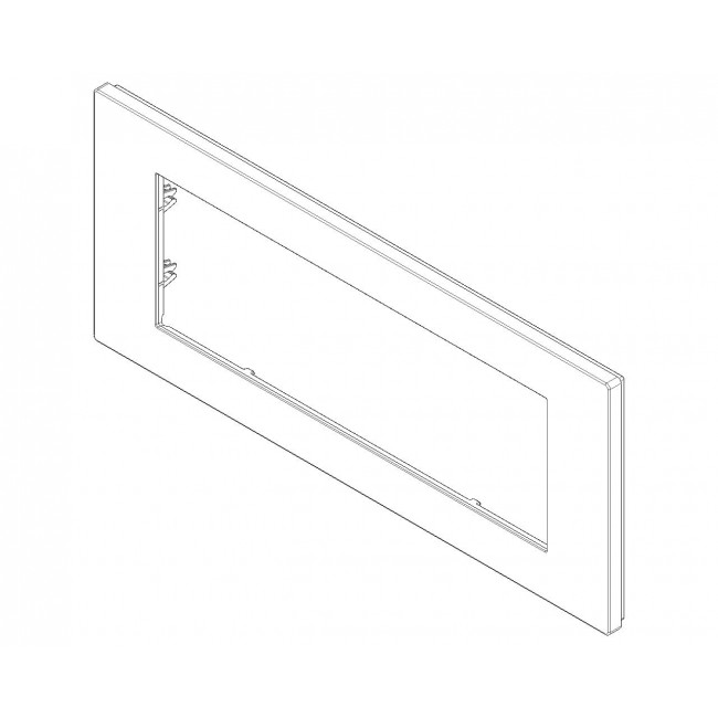 Πλαίσιο 7 Στοιχείων Inox Linea 30657.72 VIMAR