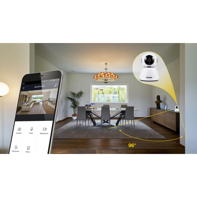 Κάμερα Pan/Tilt Wi-Fi 2MP, Με Φακό 4mm ELVOX