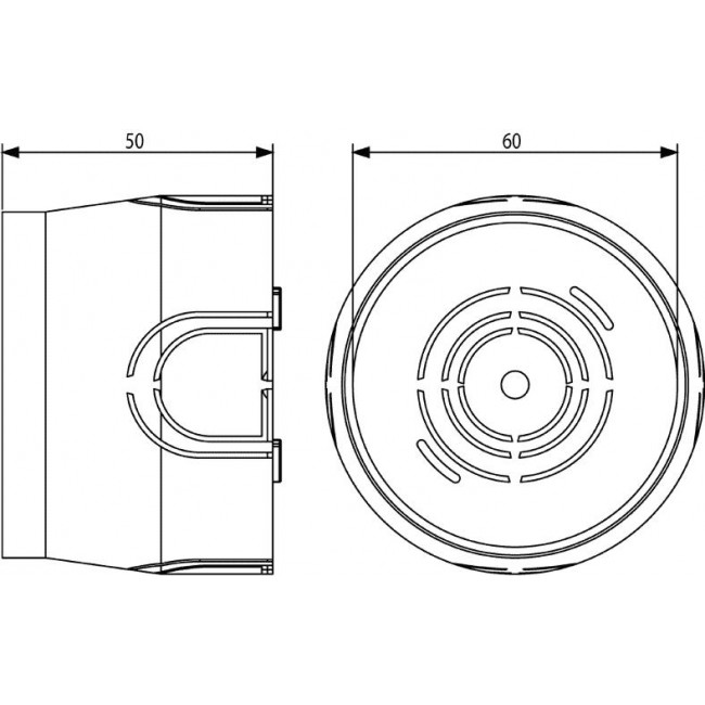 Κουτί Διακόπτου 2 Στοιχείων V71001 VIMAR