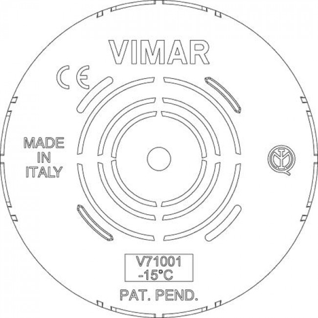 Κουτί Διακόπτου 2 Στοιχείων V71001 VIMAR