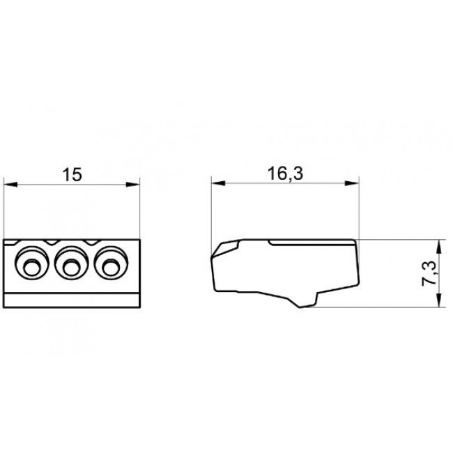 Κάπς Καλωδίων Έως 2.5mm² Καλώδιο 3503 TEKOX