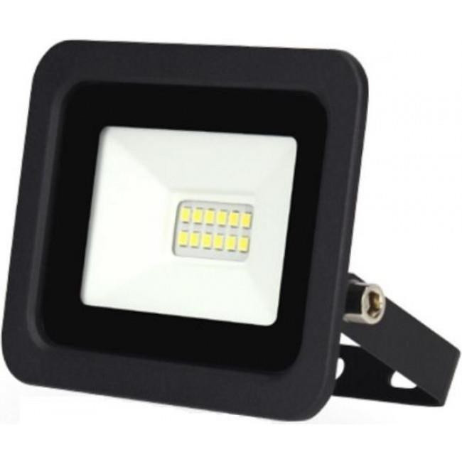Προβολέας LED 10W 4000K Μαύρο IP66 230V LUCAS