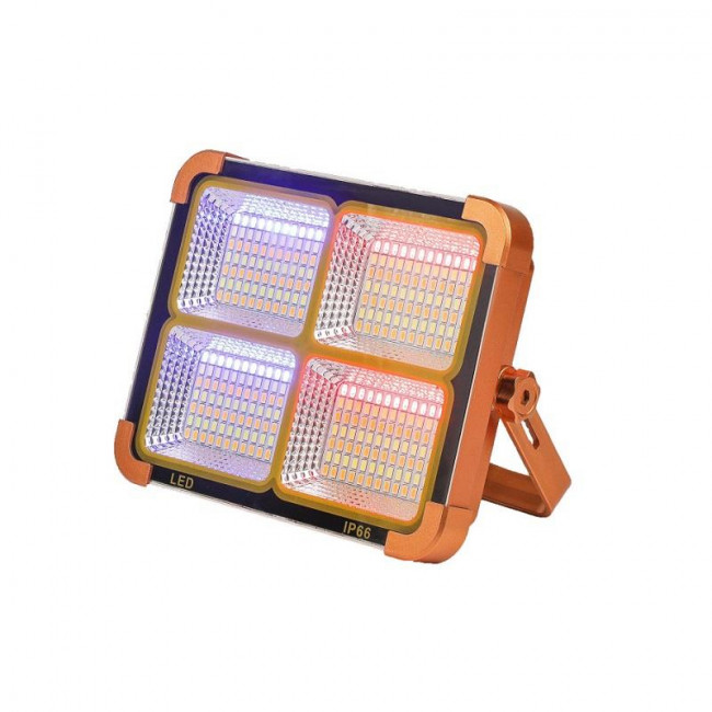 Ηλιακός Προβολέας LED 50W 3000K-7000K Επαναφορτιζόμενος 5V LUCAS