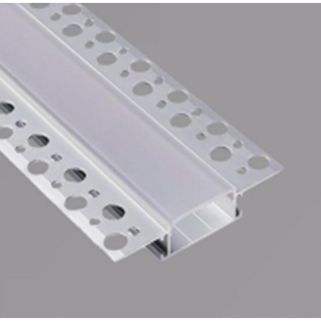 Προφίλ Για Ταινίες LED Αλουμινίο Με Οπάλ Κάλυμμα Χωνευτό Trimless WP32 LUCAS