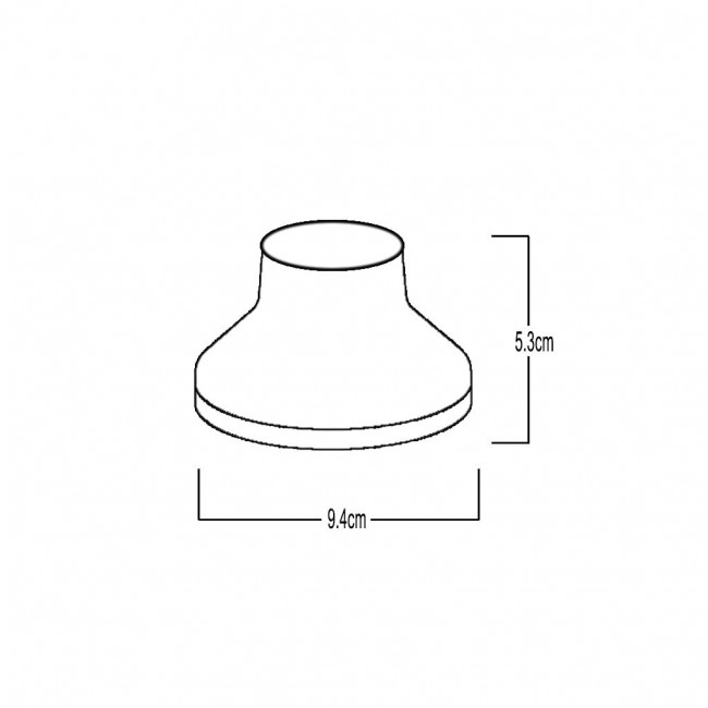 Απλίκα E27 Μαύρο Ronda 40-301019 G.K.