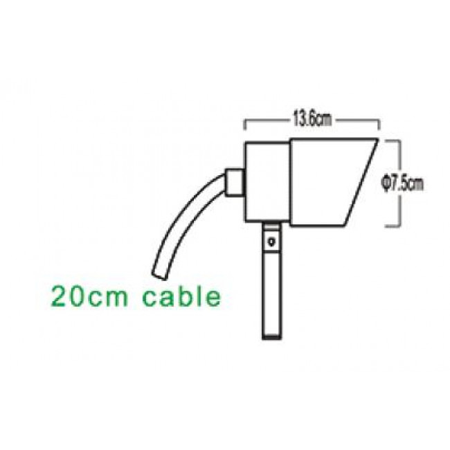 Απλίκα GU10 Γκρι 40-900072 G.K.