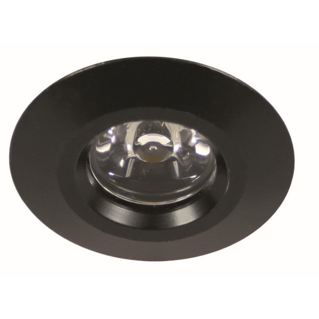 Σπότ Χωνευτό LED 3W 4000k Μαύρο Σταθερό Mok 42-000023 G.K.