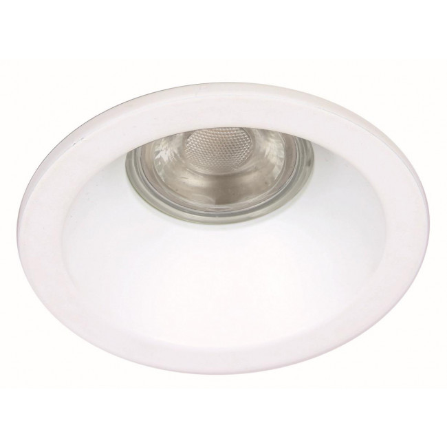 Σποτ Χωνευτό GU10 Λευκό Σταθερό Inn-S 42-000317 G.K.