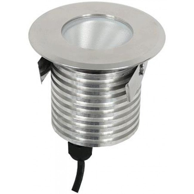 Σπότ Χωνευτό LED 12W 3000k Νίκελ Slide 42-832103 G.K.