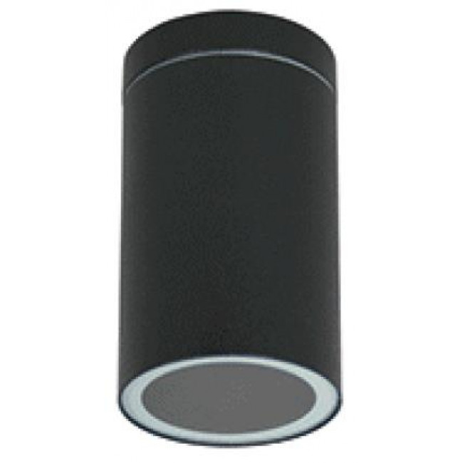 Σπότ Οροφής GU10 Μαύρο Tubo 43-000261 G.K.