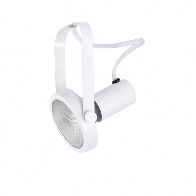 Φωτιστικό Σπότ Ράγας E27 1 Φάσης Λευκό Poco3 43-000324 G.K.