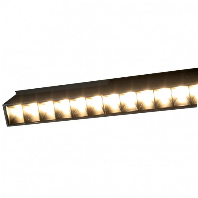Γραμμικό Φωτιστικό Ράγας LED 12W 3000k Μαγνητικό Μαύρο Flexo4 43-000728 G.K.