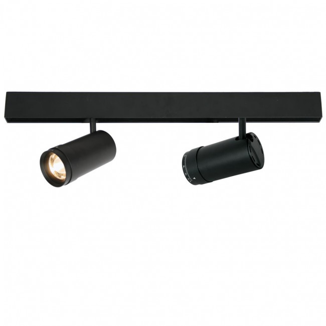 Φωτιστικό Σπότ Ράγας LED 12W 3000k Μαγνητικό Μαύρο Flexo12 43-000754 G.K.