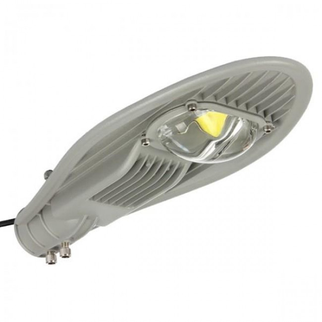 Φωτιστικό Οδικού Φωτισμού LED 100W 4000k Γκρί Livius-Eco INTERLIGHT