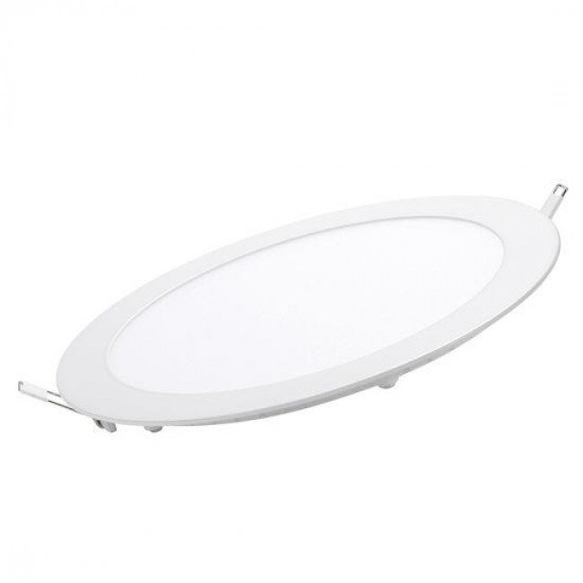 Πάνελ LED Χωνευτό 18W 6500K Στρογγυλό UGR<19 20853